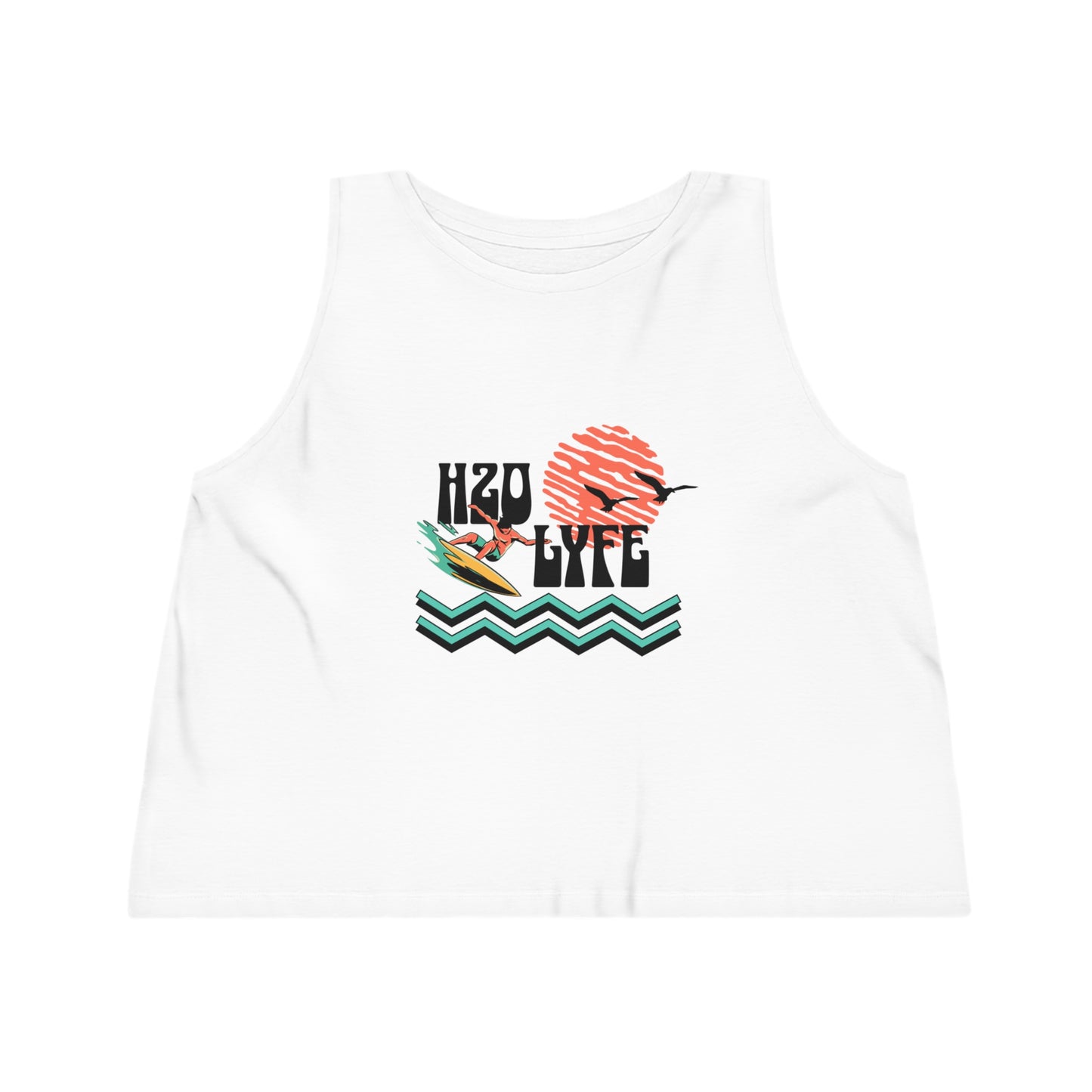 Sunset Cropped Tank Top