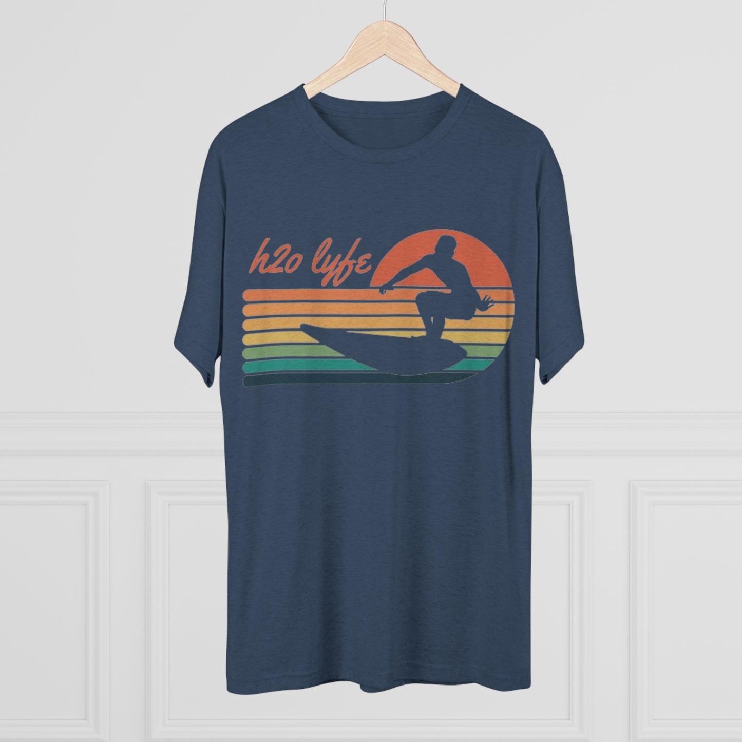 70's Surf Tri-Blend Crew