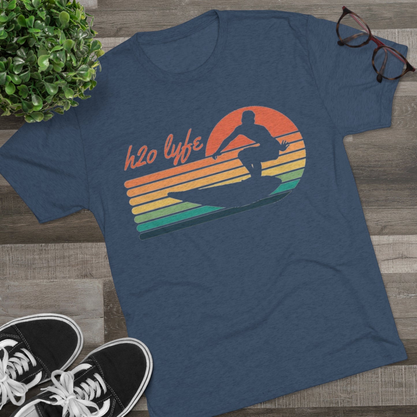 70's Surf Tri-Blend Crew