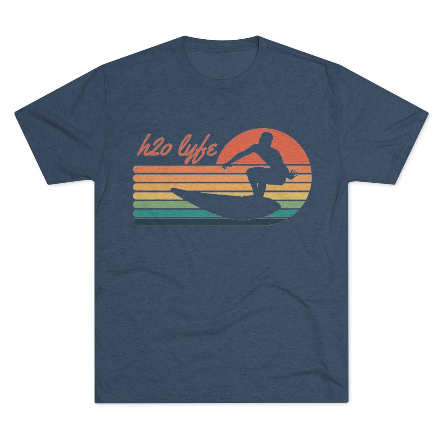 70's Surf Tri-Blend Crew