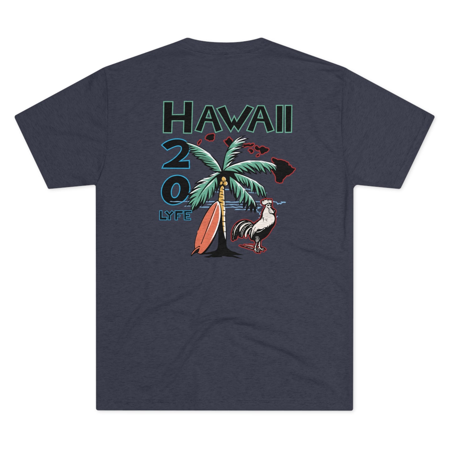 Rooster Tri-Blend Crew Tee